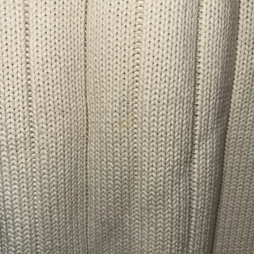 Vintage Polo Co Ralph Lauren Beige‎ pullover sweater L Hong Kong 100% Cott